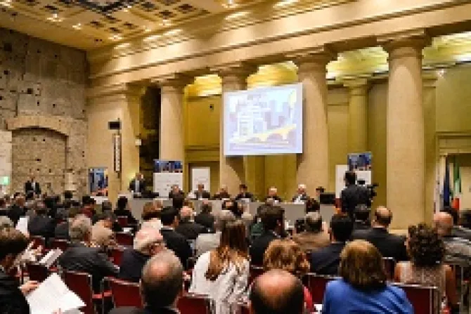 Rimini Meeting launch in Rome on July 1 2014 Credit Daniel Ibez CNA CNA 7 1 14