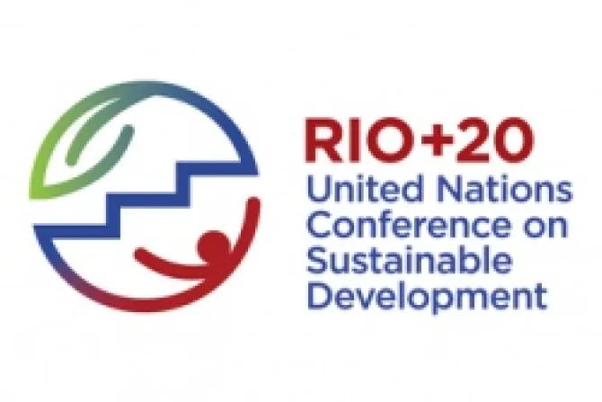 Rio20 United Nations Conference on Sustainable Development logo CNA World Catholic News 11 28 11