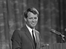 Robert F. Kennedy, who died June 6, 1968, after being shot the day prior. 