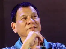 Filipino President Rodrigo Duterte. 