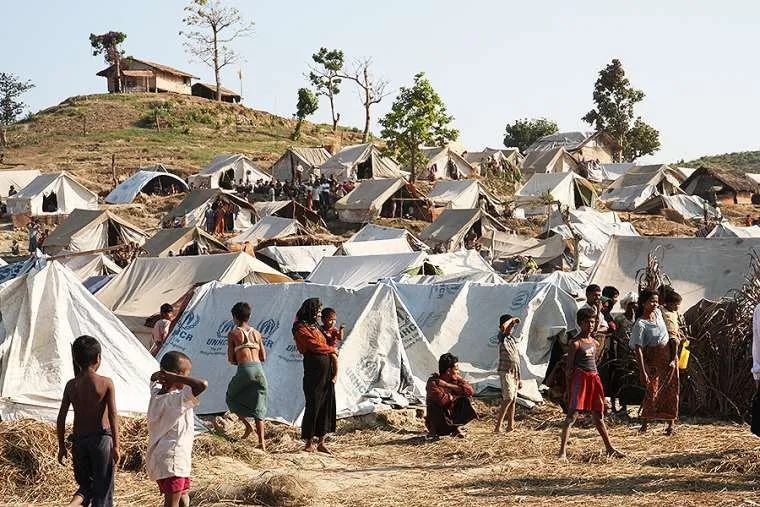 A Rohingya refugee camp in Bangladesh. ?w=200&h=150
