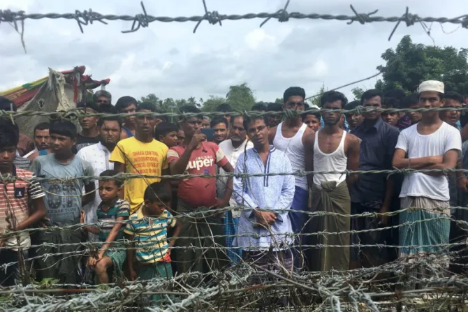 Rohingya refugees at the border of Burma and BangladeshCredit HLA HLA HTAY AFP Getty Images