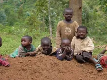 Rwandan children, October 2013. 