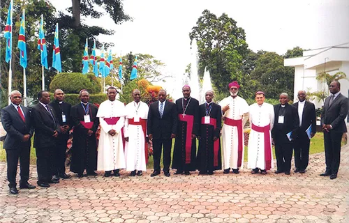 The bishops' conference of Africa meets with Central African Republic President Joseph Kabila during their 2013 plenary assembly..?w=200&h=150