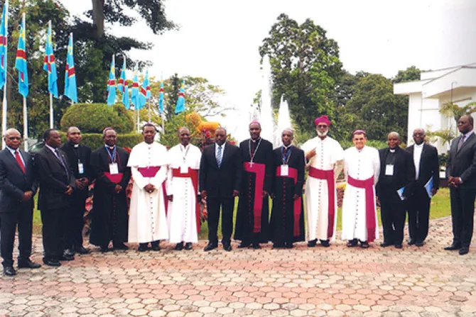 SECAM with President Kabila CNA US Catholic News Credit SECAM CNA 7 19 13