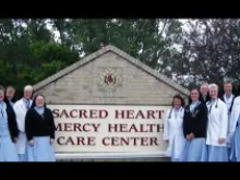 Members of the religious order at the Sacred Heart Mercy Health Care Center. 