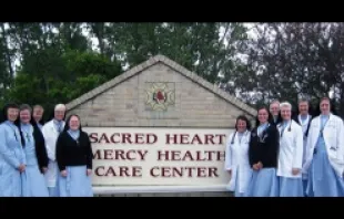 Members of the religious order at the Sacred Heart Mercy Health Care Center.   Religious Sisters of Mercy of Alma, Michigan.