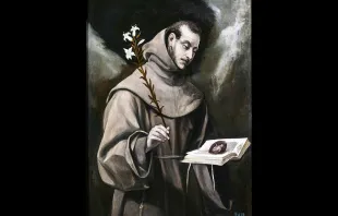 Saint Anthony of Padua, by El Greco (c. 1580). null