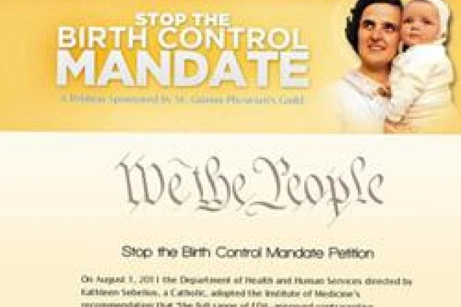 Saint Gianna Physicians Guild petition CNA US Catholic News 8 22 11