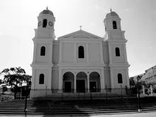 Saint Ines church in historical downtown of Cumana, Venezuela. 