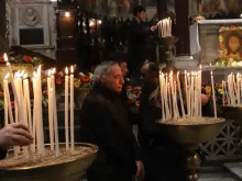 Sant'Egidio prayer memorial in the Basilica of Santa Maria in Trastevere Feb. 2, 2020. Photo courtesy of Sant'Egidio.