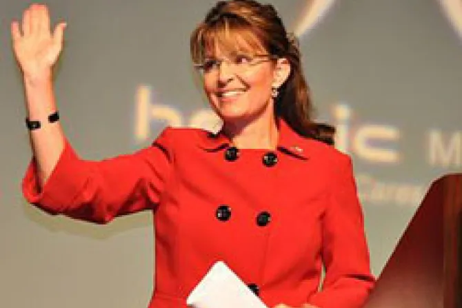 Sarah Palin Heroic Media CNA US Catholic News 10 11 10