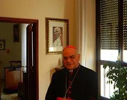Cardinal Jose Saraiva Martins at his Rome apartment on May 13?w=200&h=150