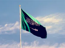 Saudi Arabia flag. 