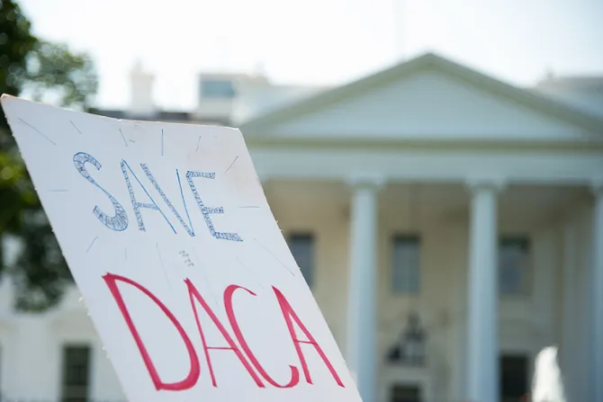 Save DACA sign at protest in DC in Sept 2017 Credit Rena Schild Shutterstock CNA