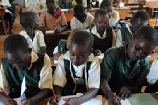 School children in Uganda Credit Aid to the Church in Need CNA World Catholic News 5 24 11