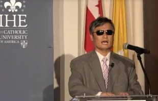 Chinese Civil Rights Activist Chen Guangcheng, featured here at a talk at Catholic University of America, will speak at the IRF event July 13-15. Catholic University of America