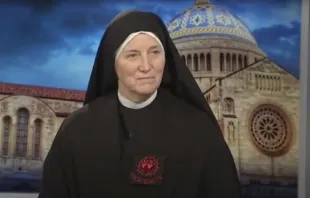 Sister Deirdre “Dede” Byrne, POSC, will address participants of a rosary rally Oct. 9, 2022, at the U.S. Capitol in Washington, D.C. EWTN News Nightly