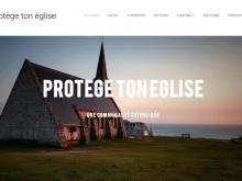 The website of Protège ton église. 