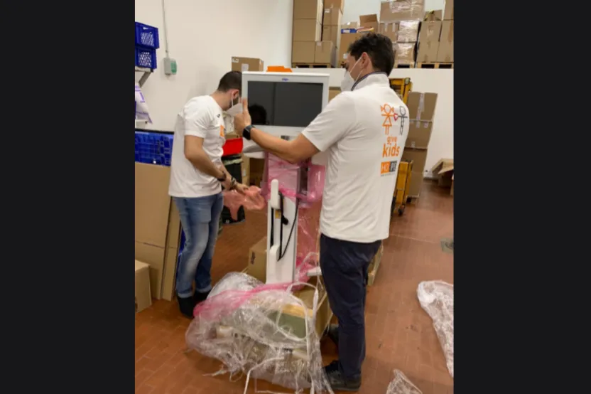Medical equipment donated to hospitals in Brazil by Pope Francis. ?w=200&h=150
