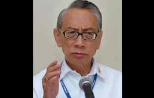 Archbishop Oscar Cruz, pictured in Manila June 23, 2005.   AFP via Getty Images.