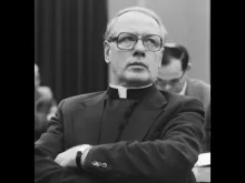 The future Cardinal Adrianus Simonis, pictured Jan. 17, 1981. 