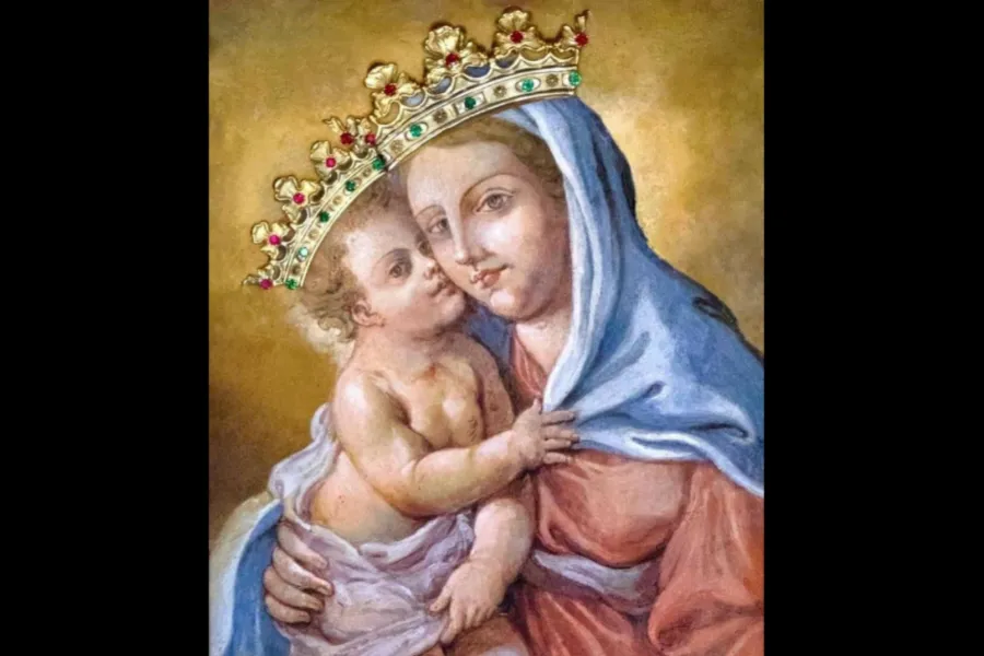 The image of Our Lady of the Hill at the Shrine of La Madonna del Colle in Lenola, Italy. Courtesy photo.?w=200&h=150