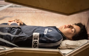 The tomb of Blessed Carlo Acutis in Assisi, Italy. Daniel Ibáñez/CNA.
