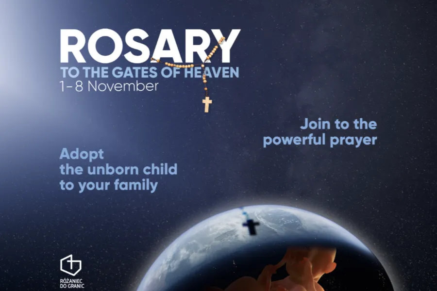 A promotional image for the “Rosary to the Gates of Heaven.” ?w=200&h=150