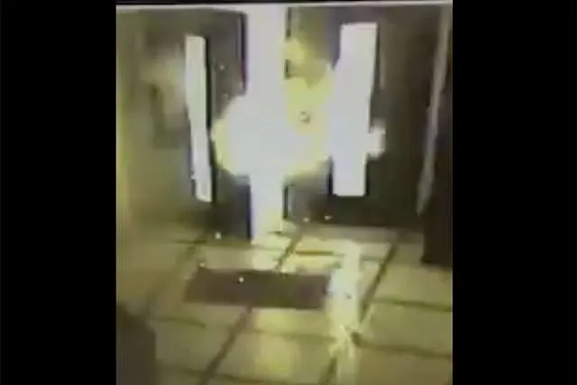 Security camera image of the explosion outside the Mexican Bishops' Conference.?w=200&h=150