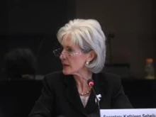 HHS Secretary Kathleen Sebelius particpates in the 2010 World Health Assembly in Geneva, Switzerland. 