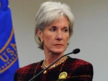 Secretary Kathleen Sebelius. 