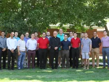 Seminarians for the Diocese of Providence. Photo courtesy of Our Lady of Providence Seminary.