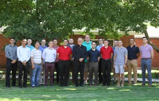 Seminarians for the Diocese of Providence. Photo courtesy of Our Lady of Providence Seminary. 