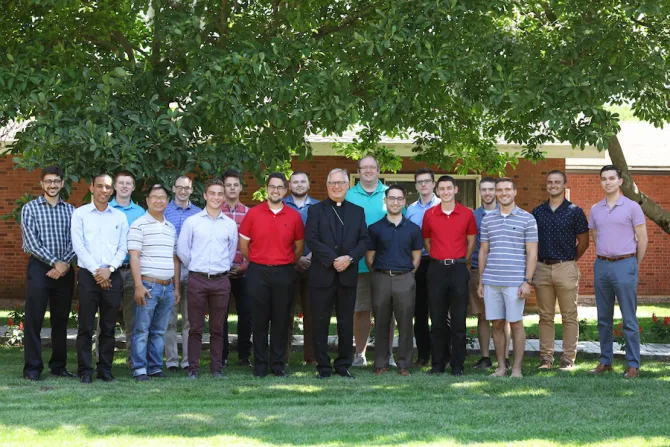 Seminarians for the Diocese of Providence Photo courtesy of Our Lady of Providence Seminary