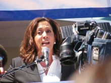 Sen. Kamala Harris at a rally in Toarrance, Calif., July 2017. 