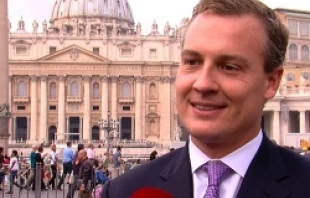 Shazam CEO Richard Riley speaks with CNA on Oct. 28, 2013   Andreas Dueren/CNA