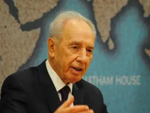 Shimon Peres. 