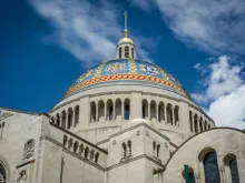 The dome of the Basilica of the National Shrine of the Immaculate Conception, in Washington, DC. 