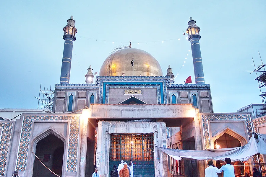 The Sufi Shrine of Lal Shahbaz Qalandar in Sehwan, Pakistan, where an Islamic State terrorist killed more than 80 devotees in a Feb. 16, 2017 attack. ?w=200&h=150