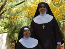 Sister Maria de Cristo and Sister Maria de Jesus of the Capuchin Poor Clares. Courtesy photo.