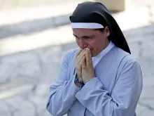 Sister Marjana Lleshi in Ascoli Piceno, Italy, Aug. 25, 2016. 