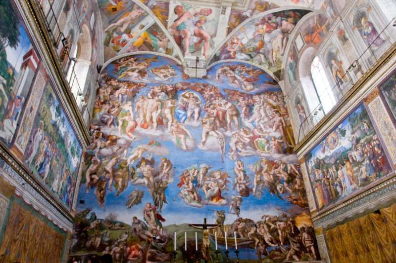 The Sistine Chapel Was Consecrated To