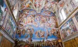 The Sistine Chapel.