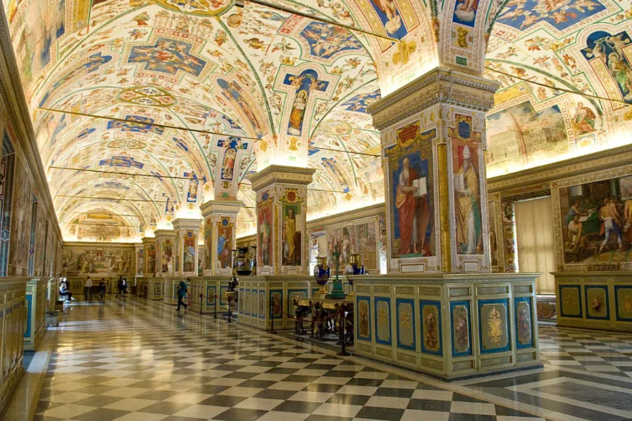 The Sistine Hall of the Vatican Library. ?w=200&h=150