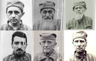 Six of the seven martyred bishops who will be beatified in Blaj, Romania, June 2, 2019. Courtesy photos.