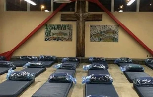 Sleeping arrangements at the Downtown Hope Center women's shelter.   Alliance Defending Freedom.