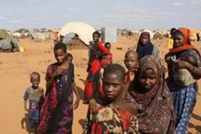 Somali refugees at Dagahaley refugee camp in Dadaab Kenya Credit Laura SheahenCatholic Relief Services CNA World Catholic News 10 13 11