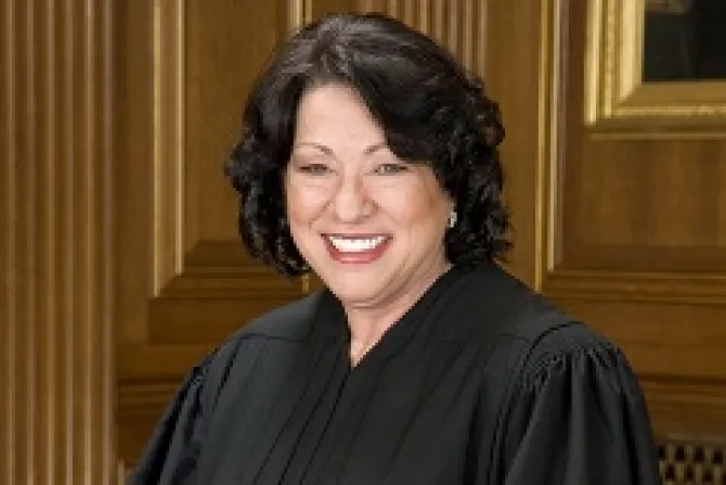 Sonia Sotomayor US Supreme Court justice CNA 1 2 14