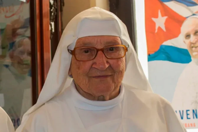 Sister María de Jesús Miranda. Credit: Eduardo Berdejo/ACI Prensa.